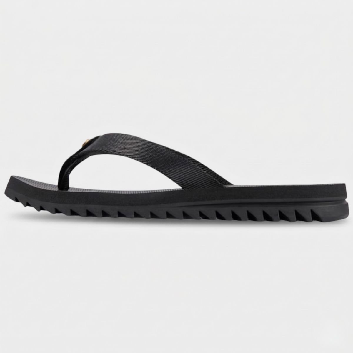 Chinelo Kenner Kyra Slim Estampada Feminino - Preto Cinza 3