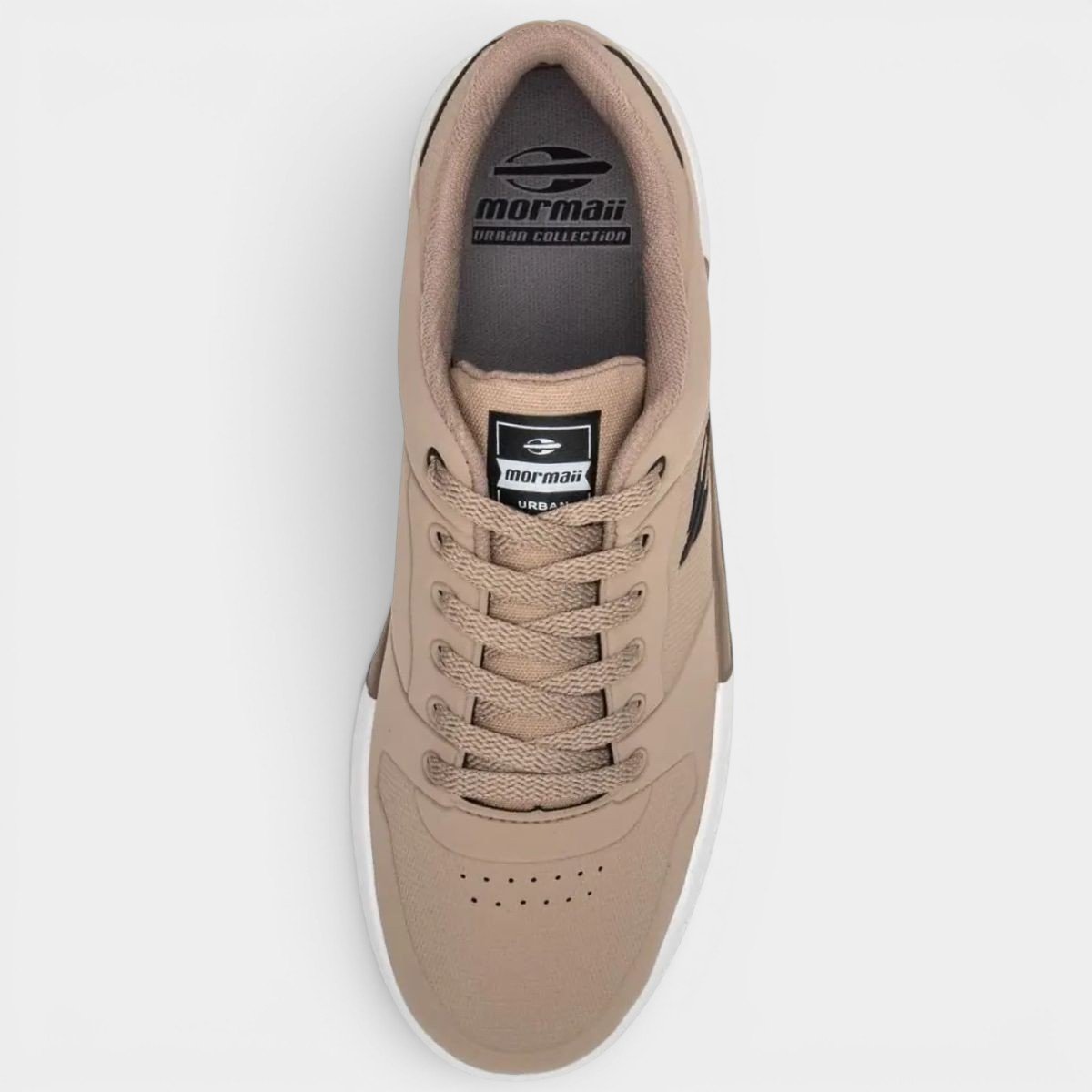 Tênis Mormaii Urban Pulse 2 Masculino - Bege e Branco Cinza 3