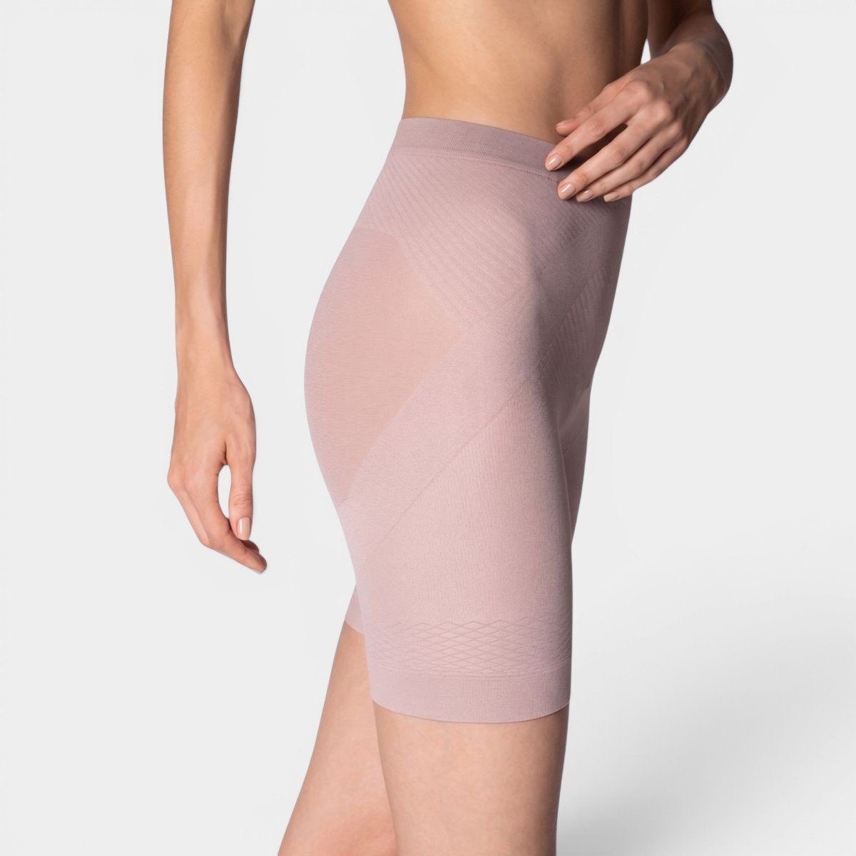 Short Modelador Lupo Feminino - Nude Cinza 2