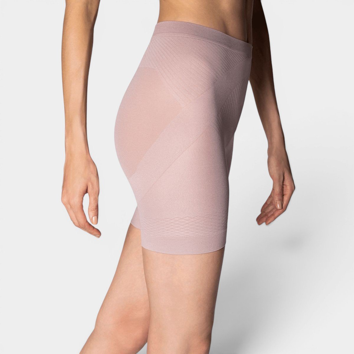 Short Modelador Lupo Feminino - Nude Cinza 4