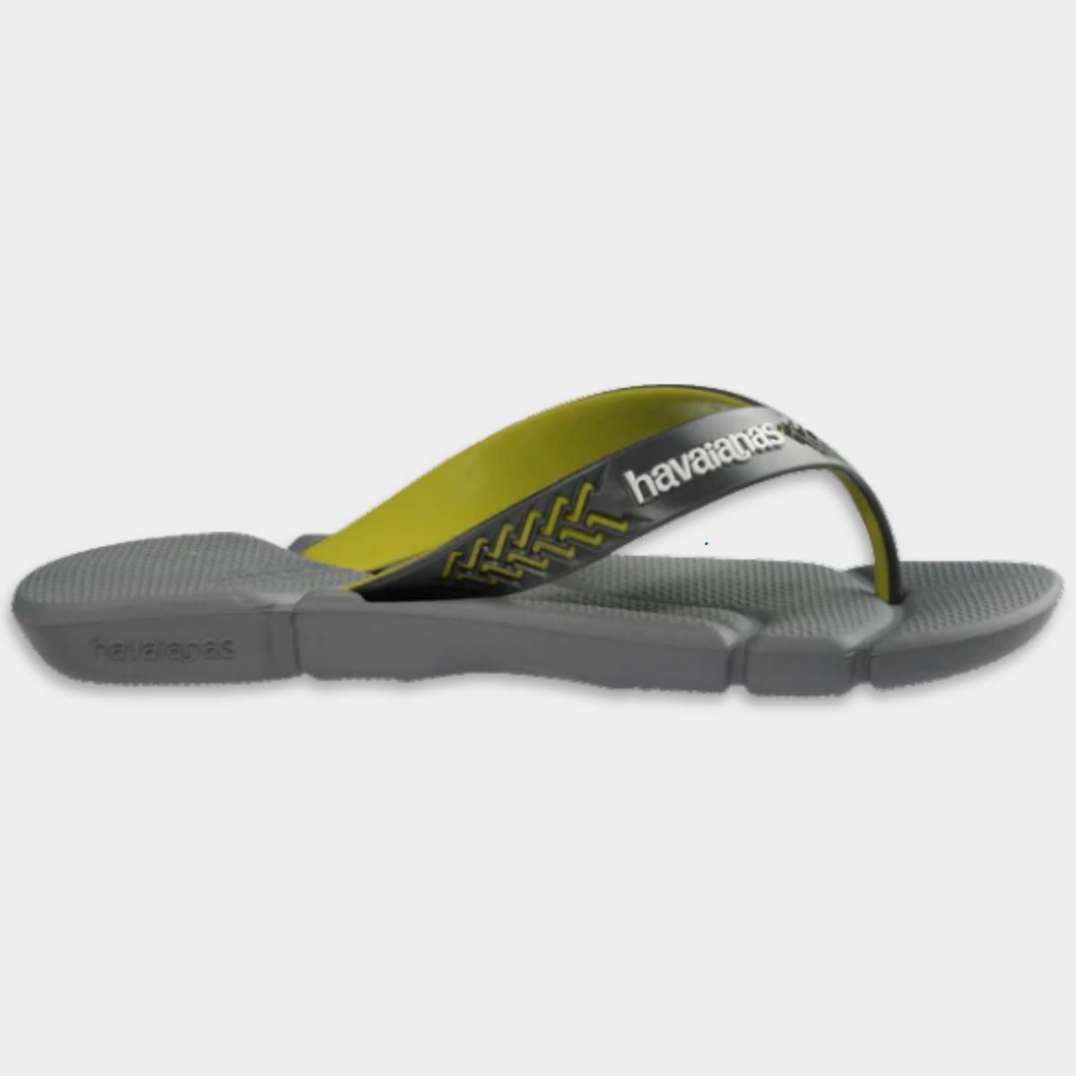 Chinelo Havaianas Power 2.0 Masculino - Cinza e Verde Cinza 3
