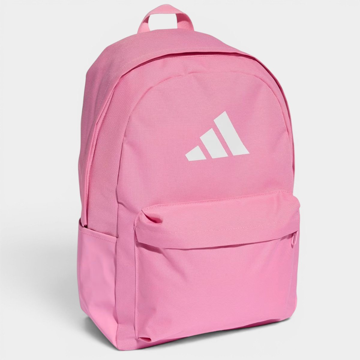 Mochila Adidas Clássica 3 Barras - Rosa Cinza 3