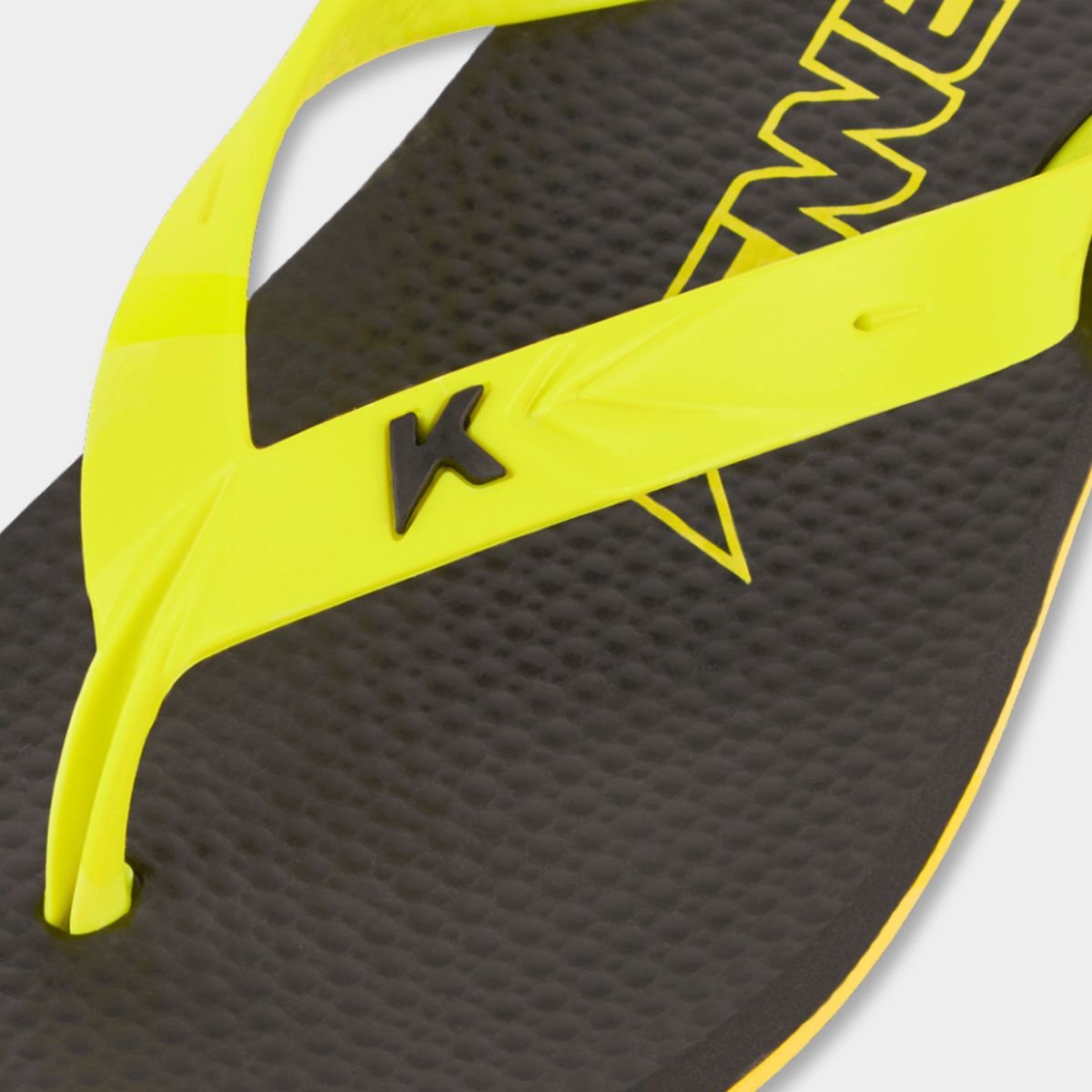 Chinelo Kenner New Summer Lisa Masculino - Preto e Amarelo Cinza 4