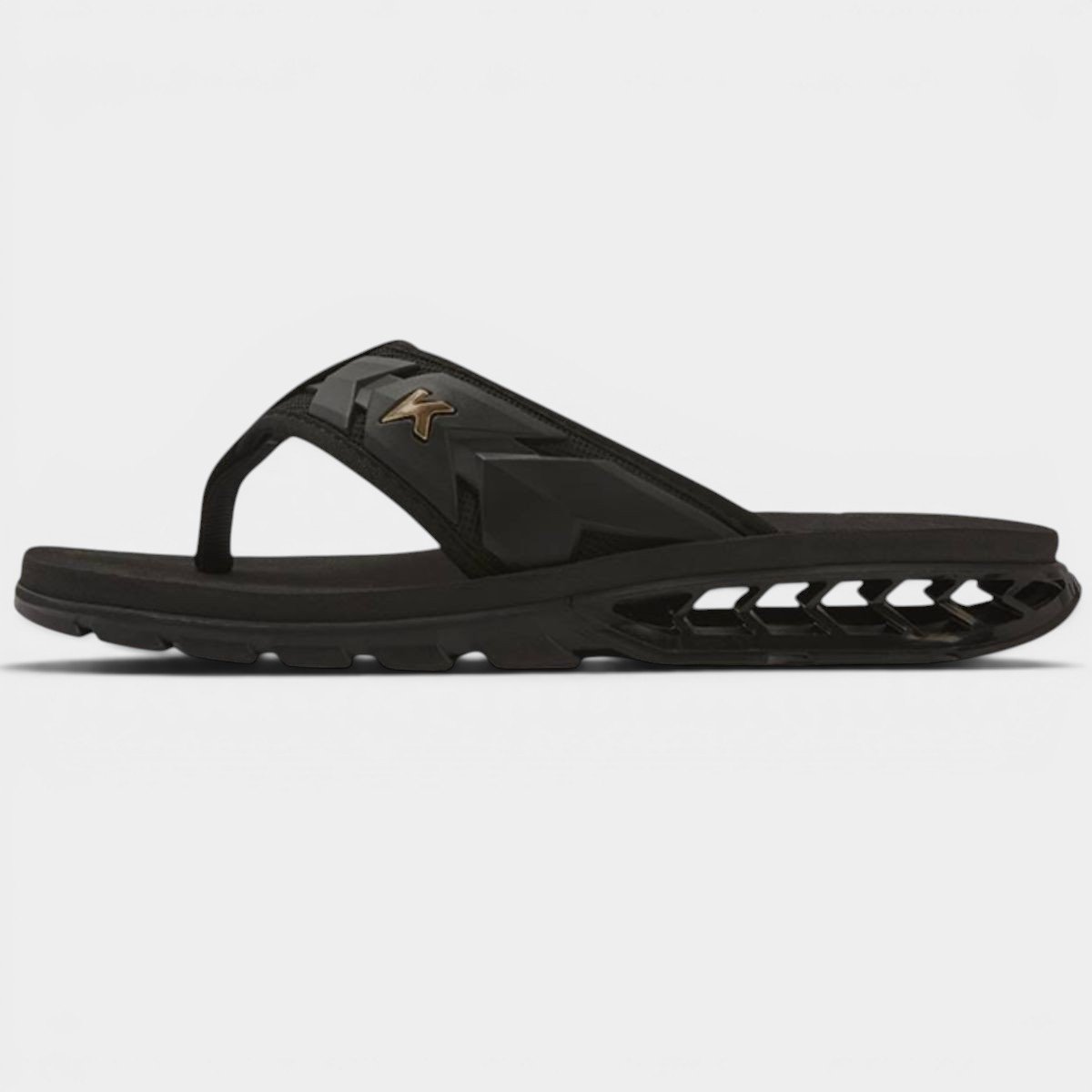 Chinelo Kenner Rakka Ultra Force Masculino - Preto Cinza 3
