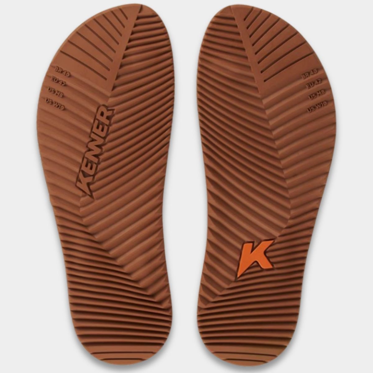 Chinelo Kenner Red Pro Masculino - Marrom Marrom 5