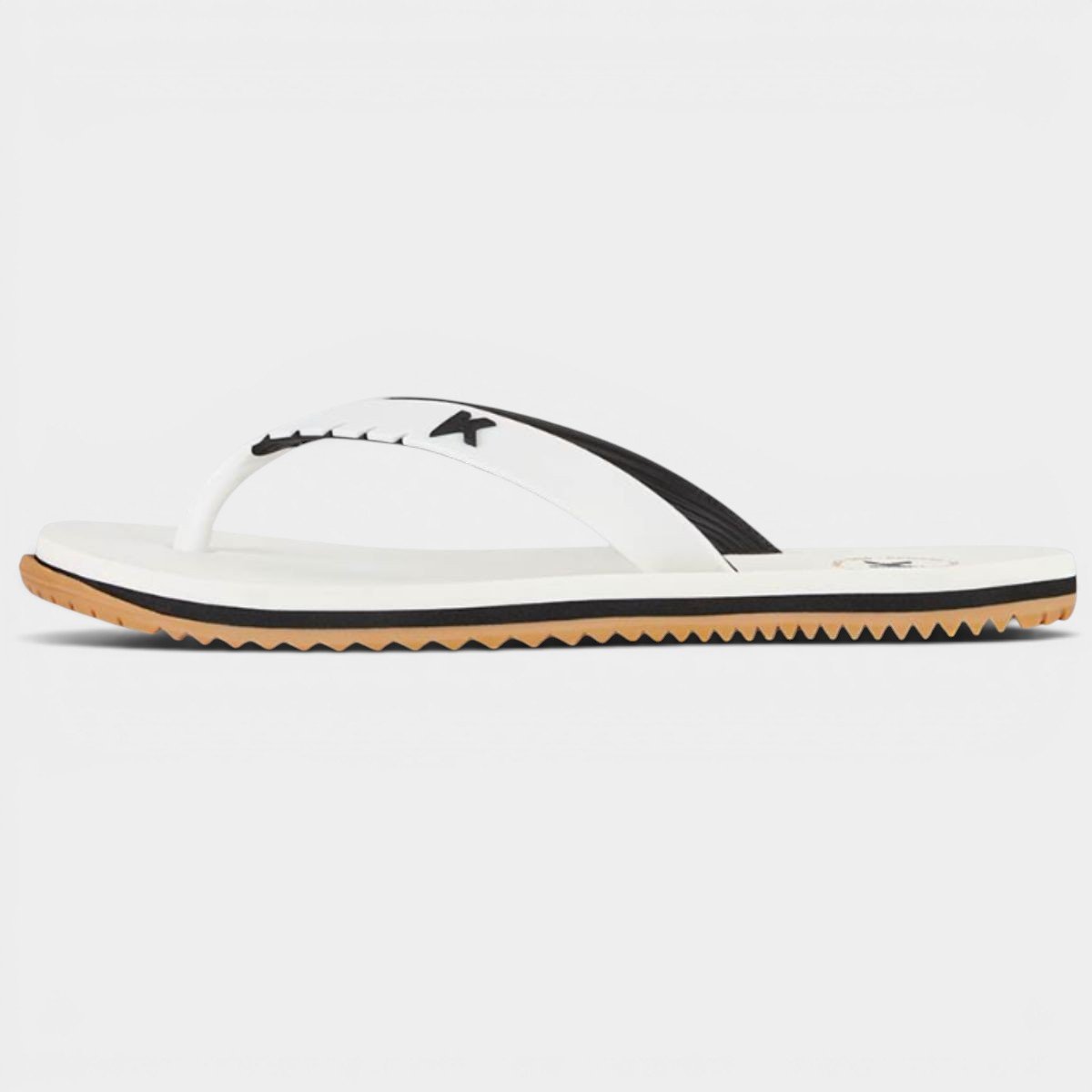 Chinelo Kenner Red Pro Masculino - Branco e Bege Bege 3