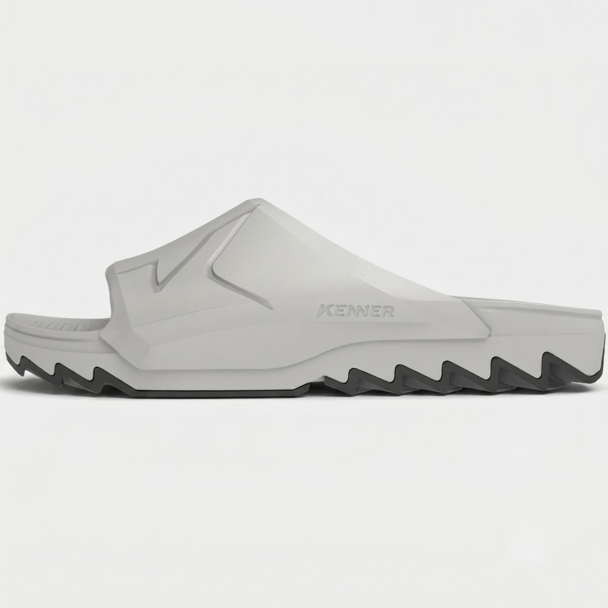 Chinelo Kenner Makho Slide Masculino - Cinza Cinza 3