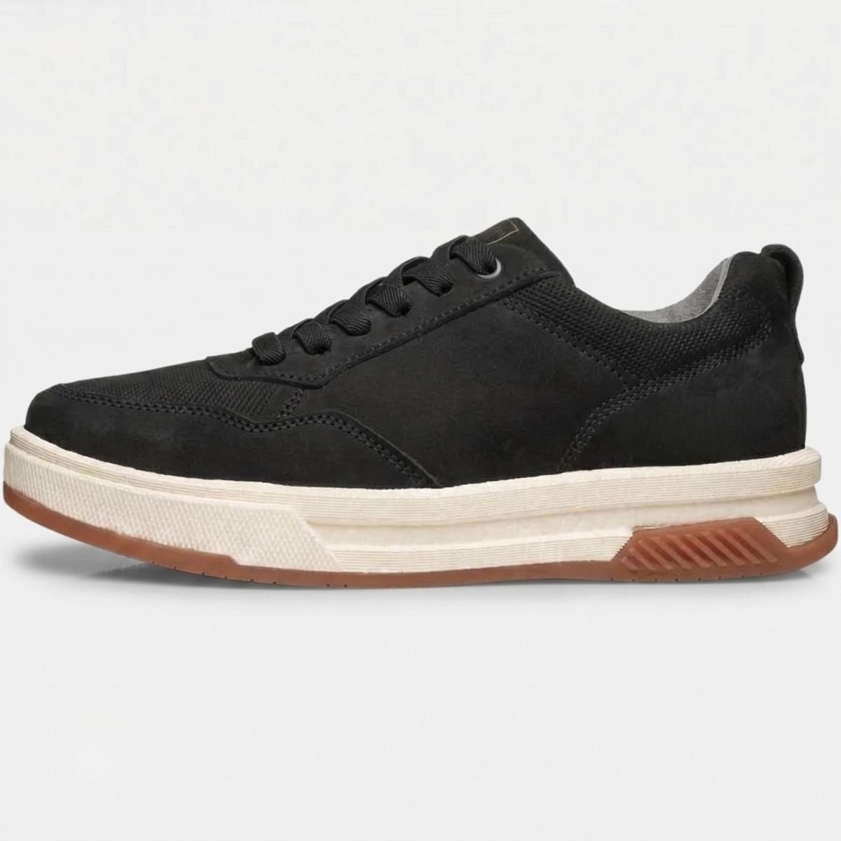 Sapatênis Pegada Ultraconforto Napa Soft Masculino - Preto Cinza 4