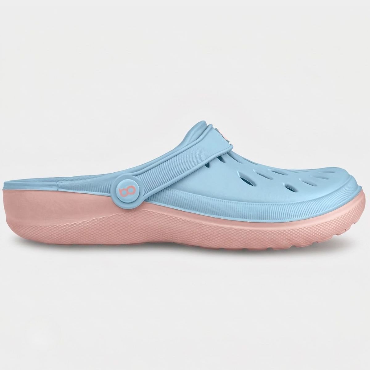 Babuche Boaonda Easy Feminino - Rosa e Azul Rosa 2