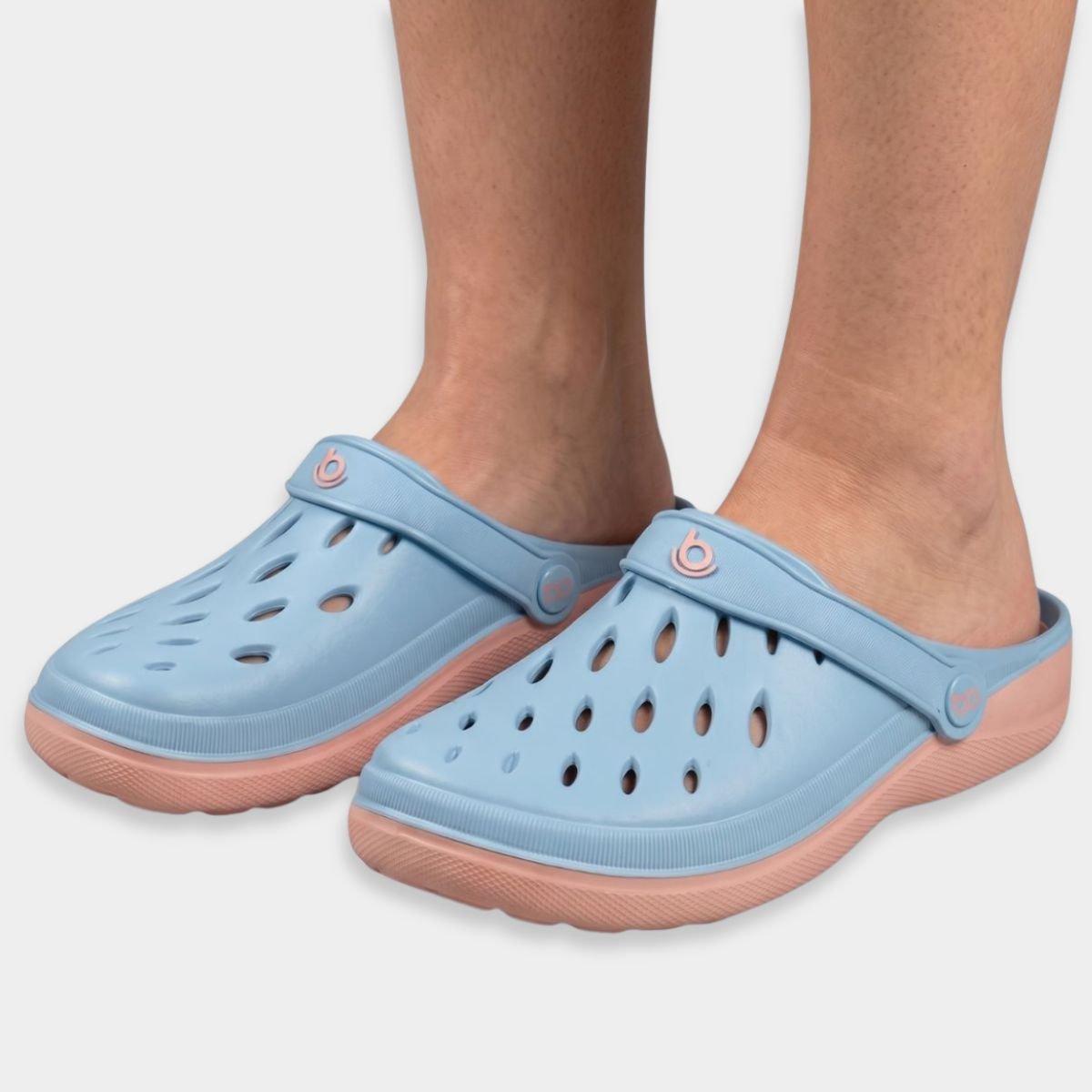 Babuche Boaonda Easy Feminino - Rosa e Azul Rosa 6