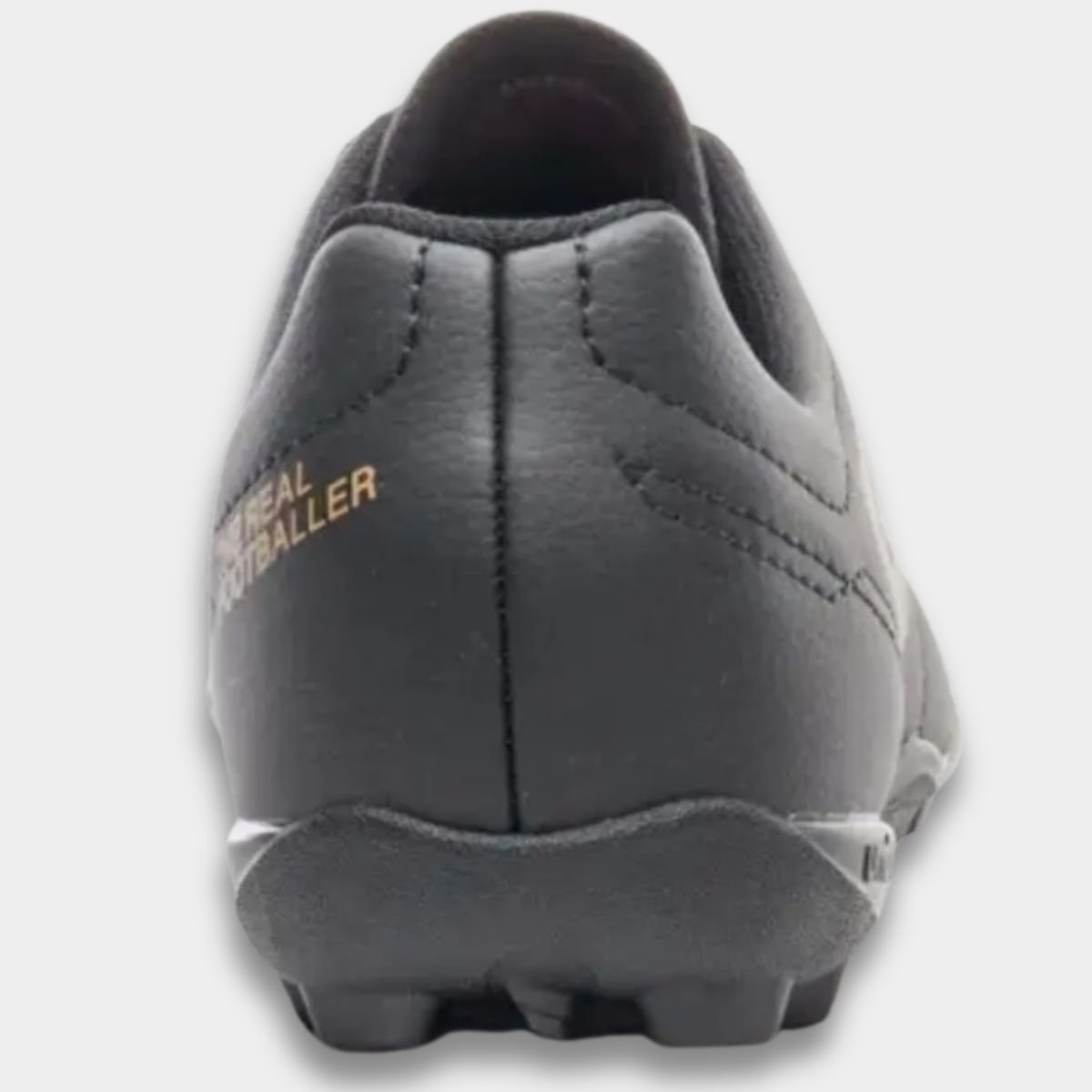 Chuteira Society Umbro Class Footballer Masculino - Preto e Dourado Preto 4