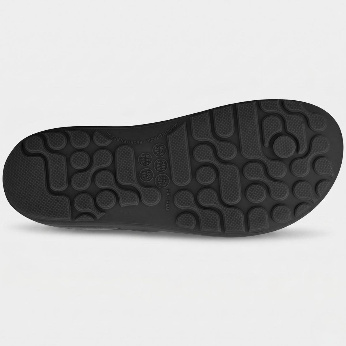 Chinelo Ortopédico Boaonda Harmony Feminino - Preto Preto 5