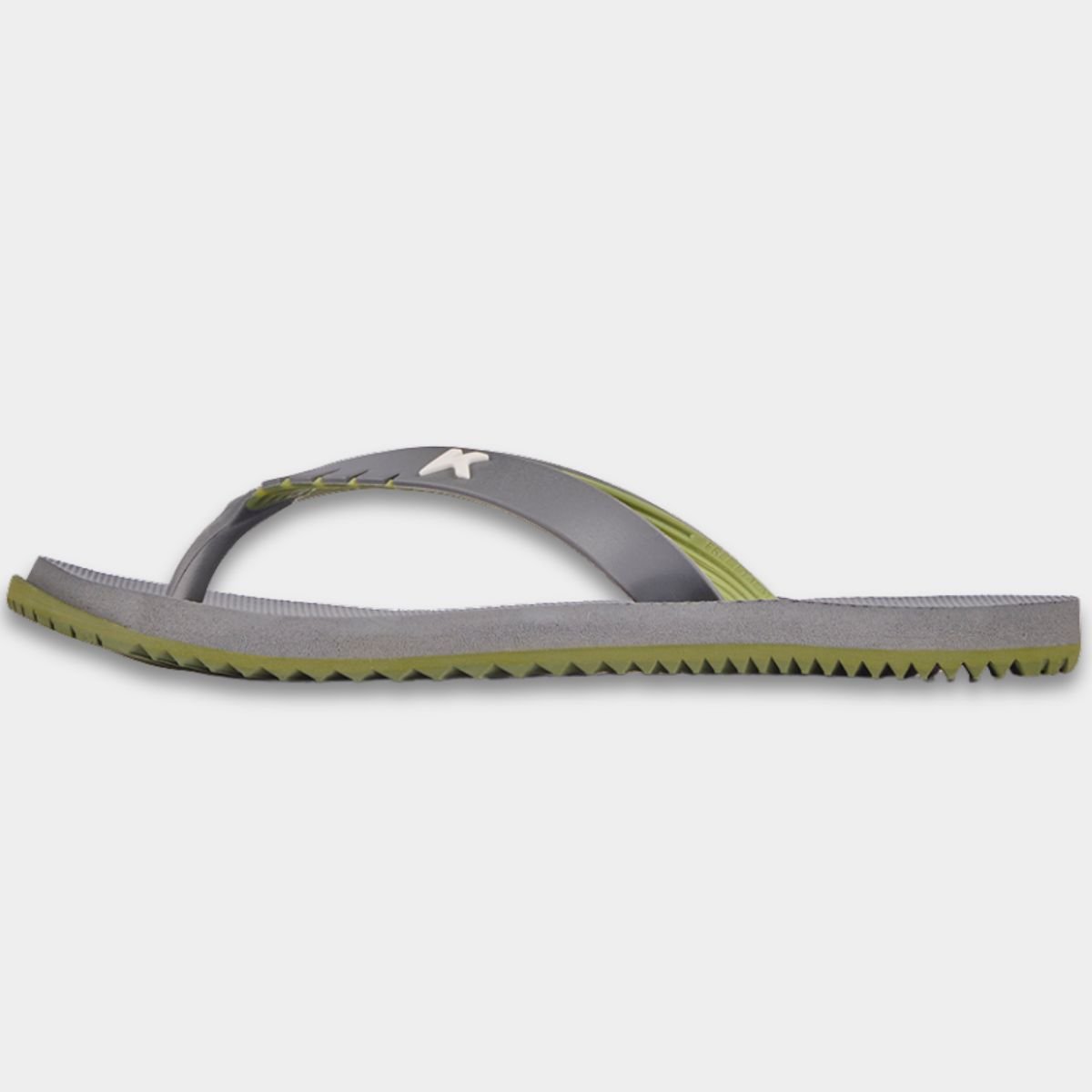 Chinelo Kenner Red Masculino - Cinza e Verde Escuro Cinza 3