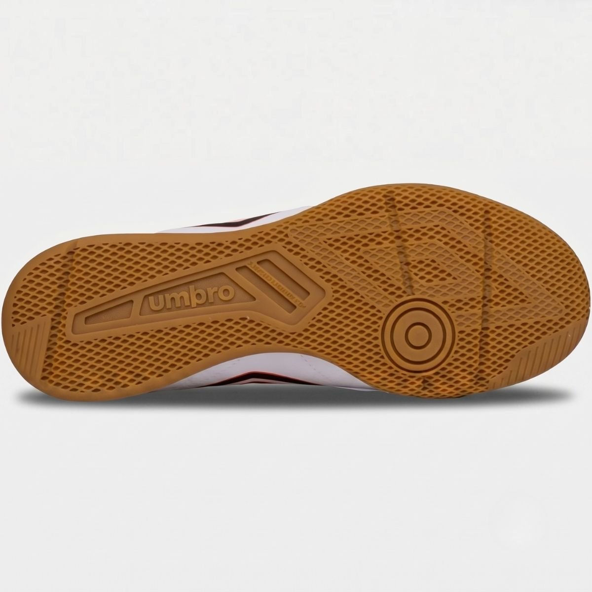 Chuteira Futsal Umbro Class Footballer Masculino - Branco e Caramelo Branco 5