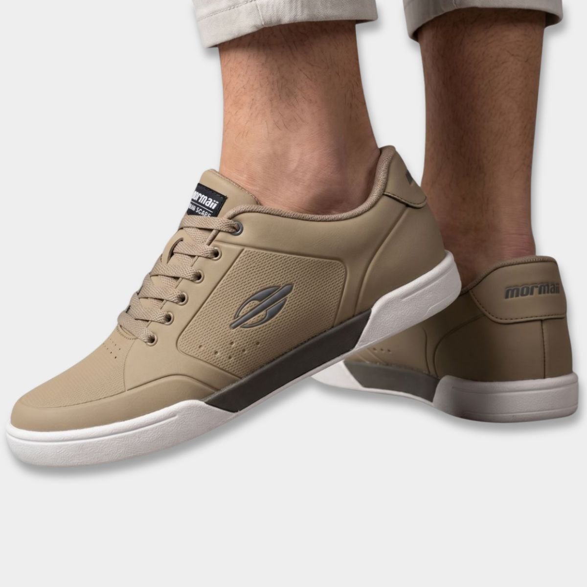 Tênis Mormaii Urban Scape Masculino - Bege e Cinza Cinza 5