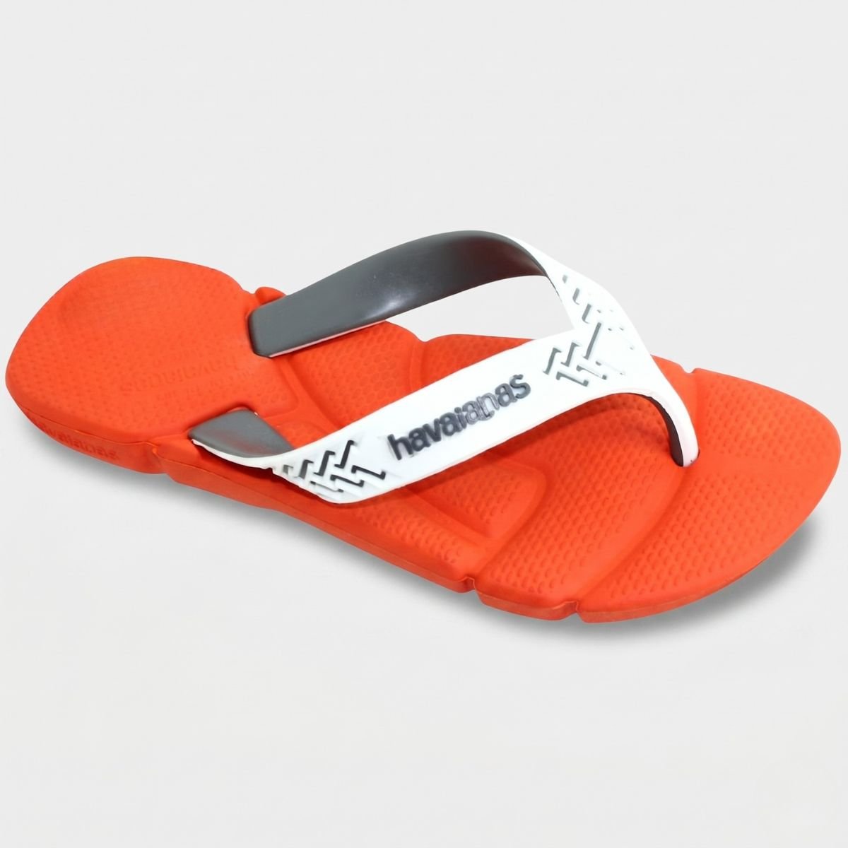 Chinelo Havaianas Power 2.0 Masculino - Laranja e Cinza Laranja 2