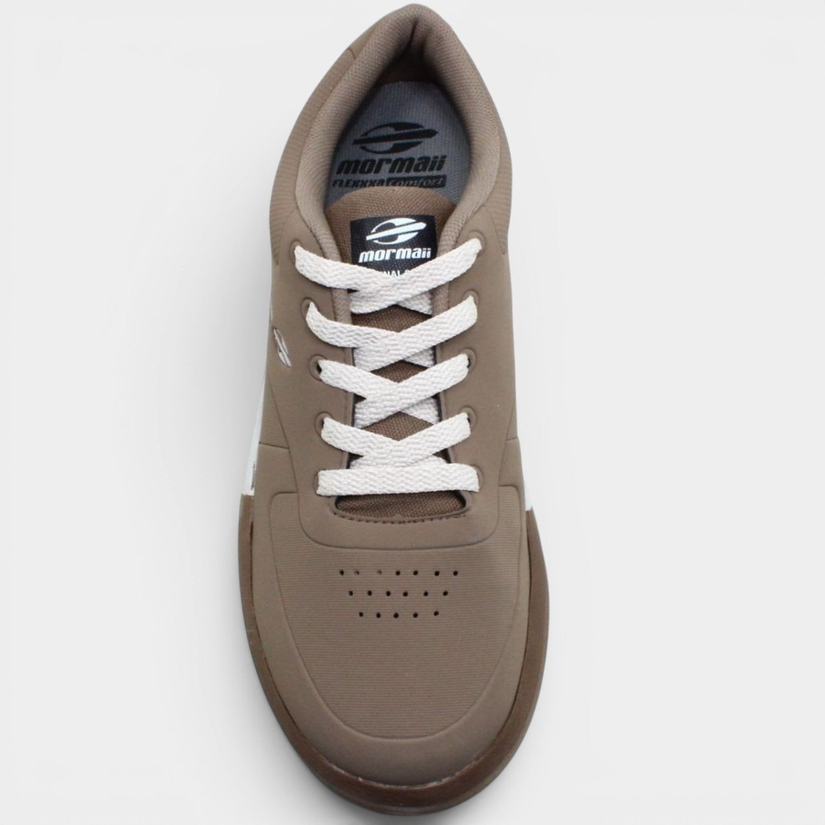 Tênis Mormaii Urban Smash Masculino - Marrom e Branco Cinza 3