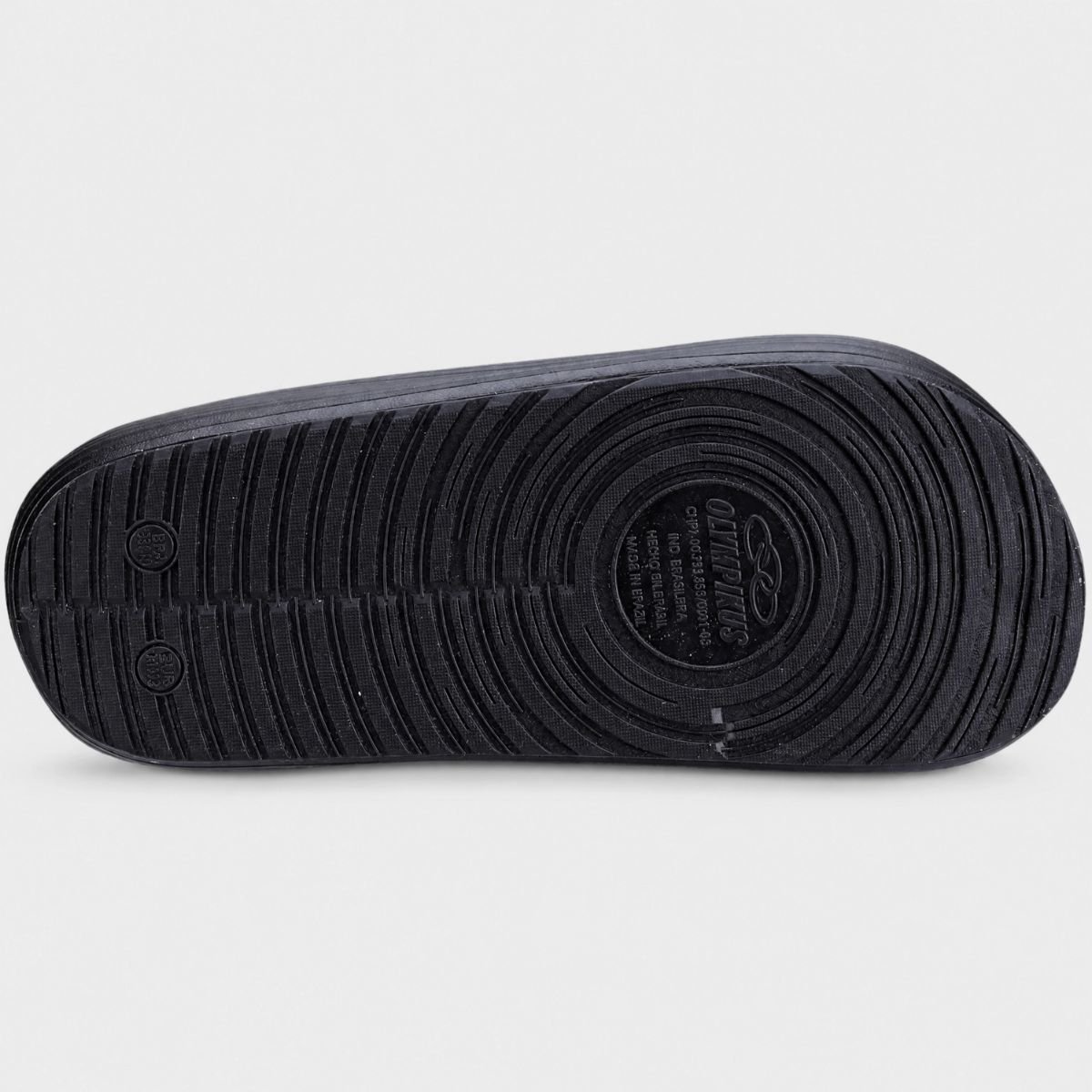 Chinelo Olympikus Sereno Unissex - Preto Cinza 5