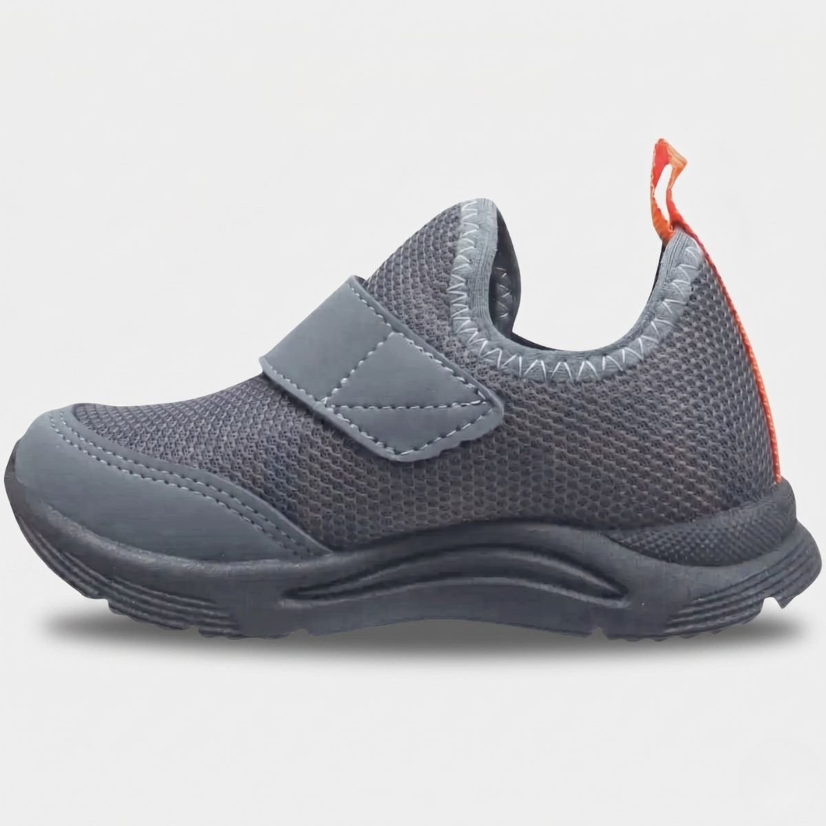 Tênis Infantil Klin New Sport Anatômico Menino - Cinza e Laranja Cinza 4