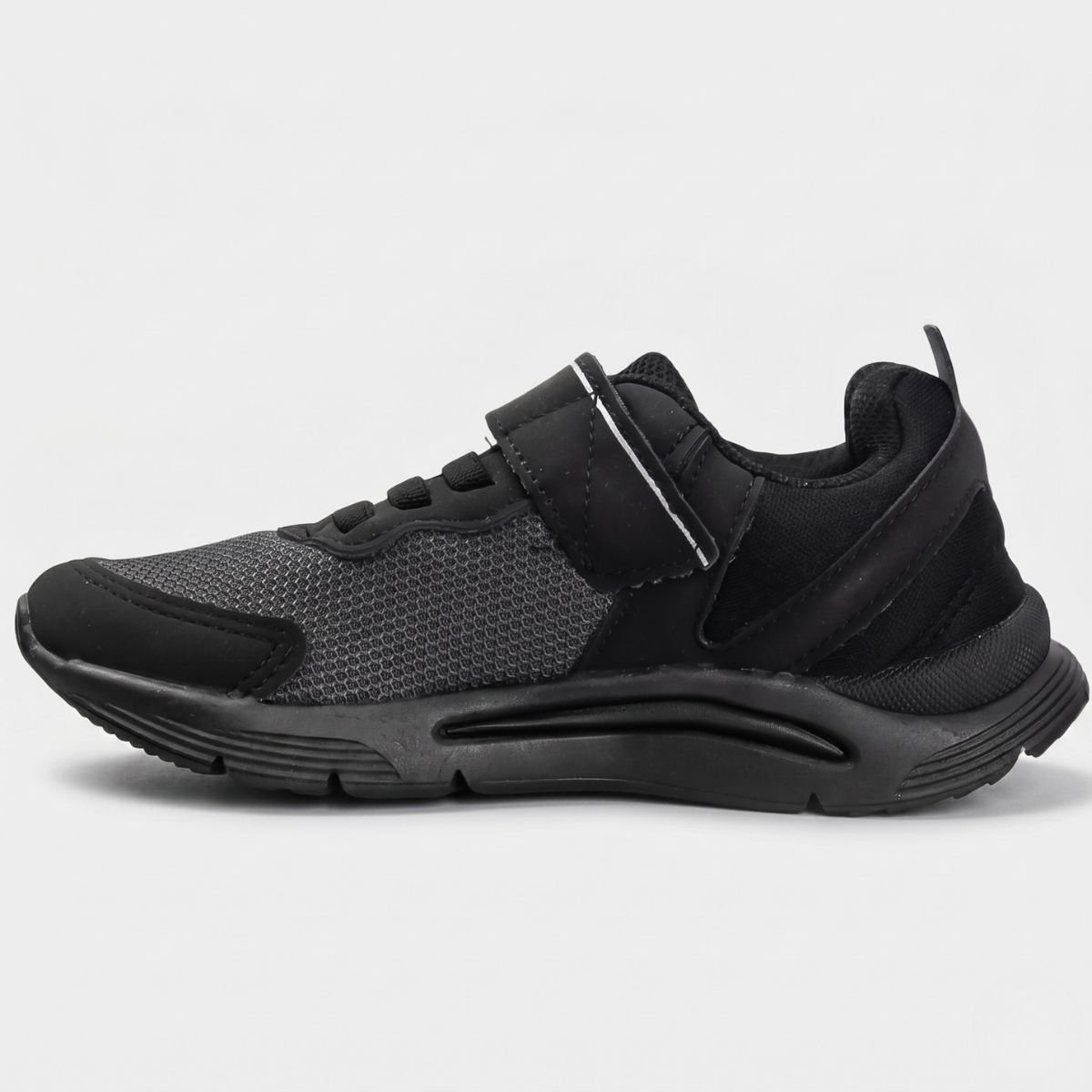 Tênis Infantil Klin New Sport Menino - Preto e Verde Cinza 3