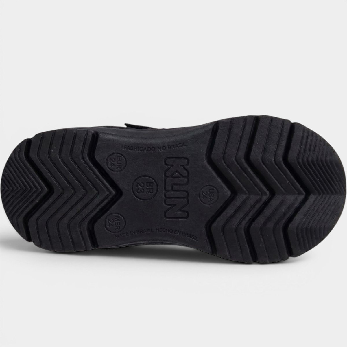 Tênis Infantil Klin New Sport Menino - Preto e Verde Cinza 4