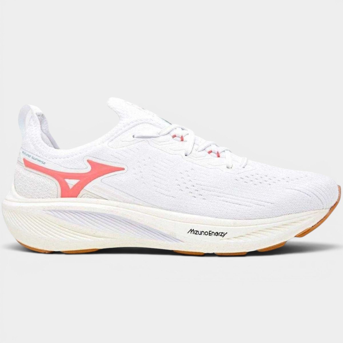 Tênis Mizuno Sunrise Feminino - Branco e Rosa Branco 2