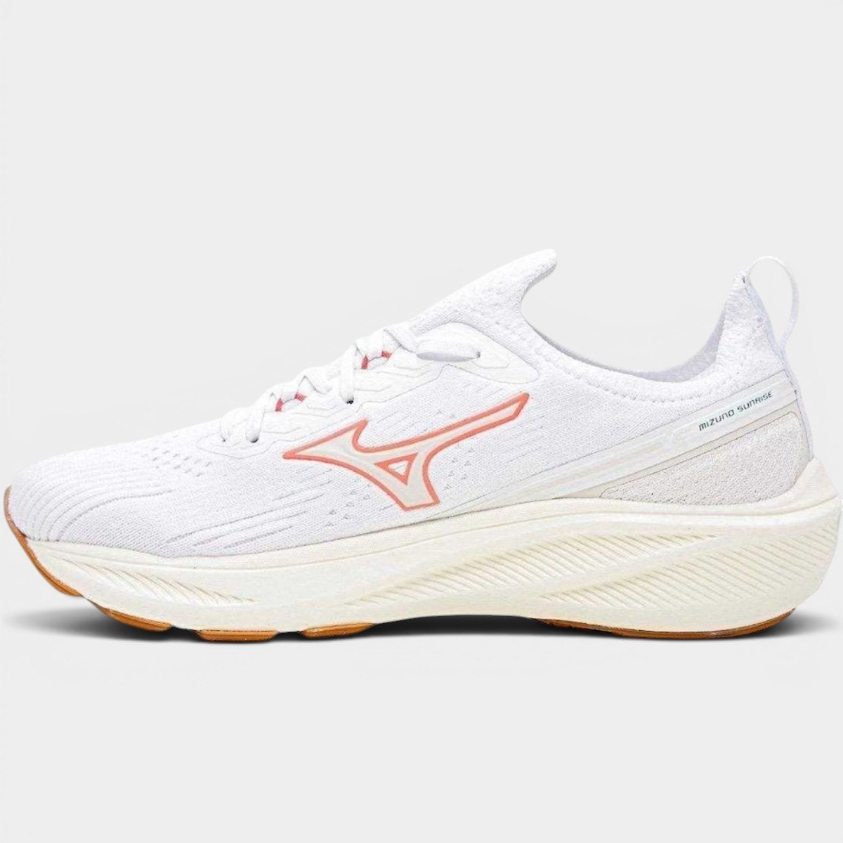 Tênis Mizuno Sunrise Feminino - Branco e Rosa Branco 4