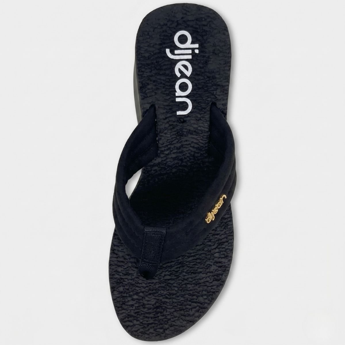 Tamanco Anabela Dijean Plataforma Feminino - Preto Preto 3