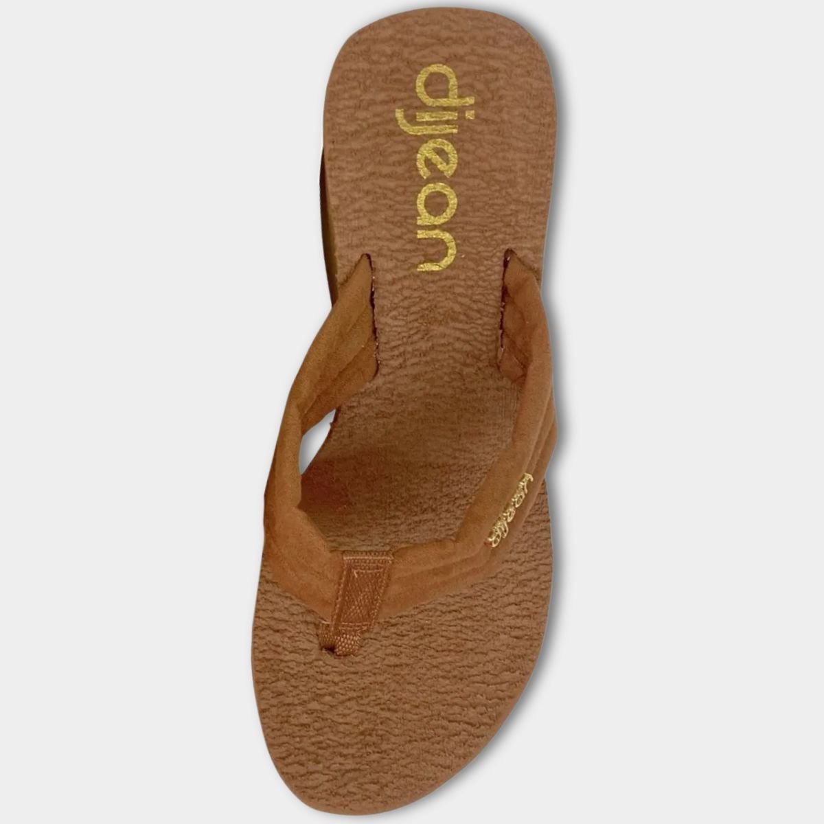 Tamanco Anabela Dijean Plataforma Feminino - Caramelo Caramelo 3