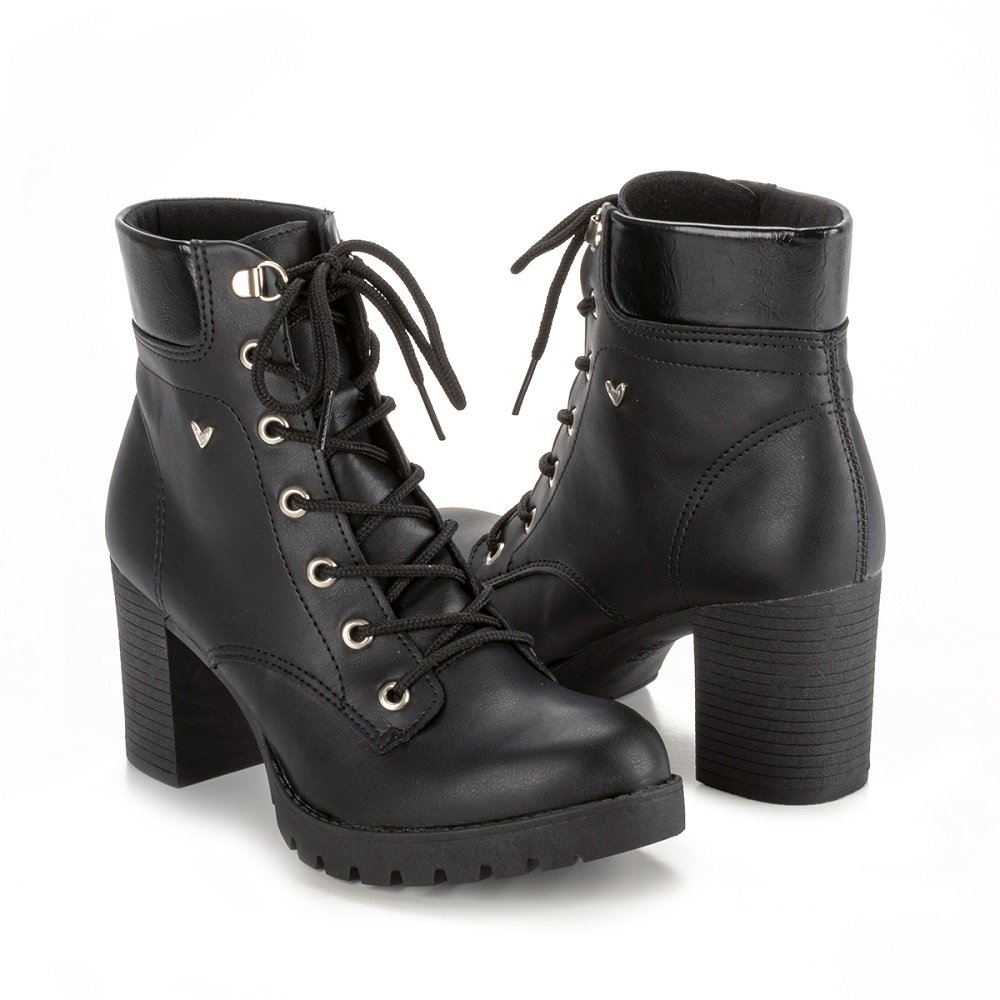 Coturno Mississipi Q7833-0001 Preto Preto 6