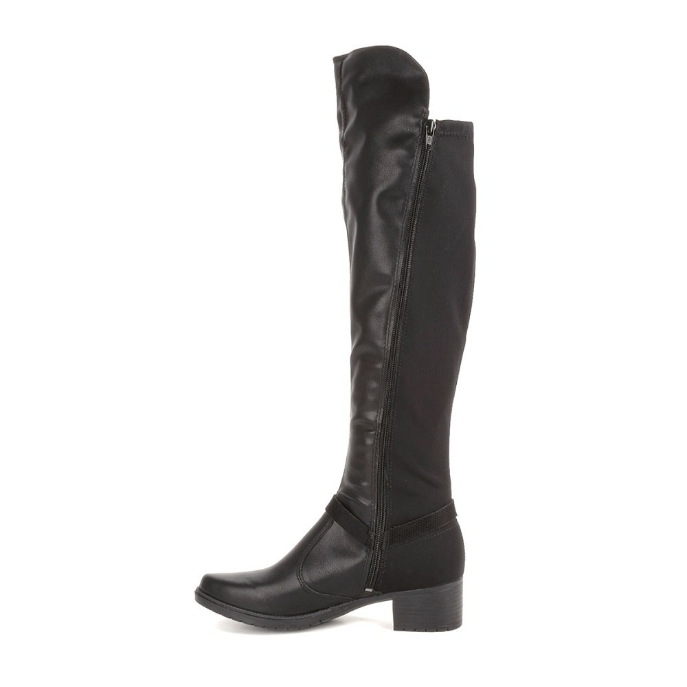 Bota Cano Longo Mississipi Q8541-0001 Preta Preto 3