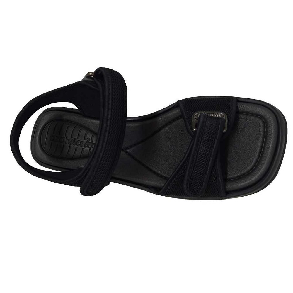 Sandália Papete Feminina Adulta Azaleia 18451 Preto 4