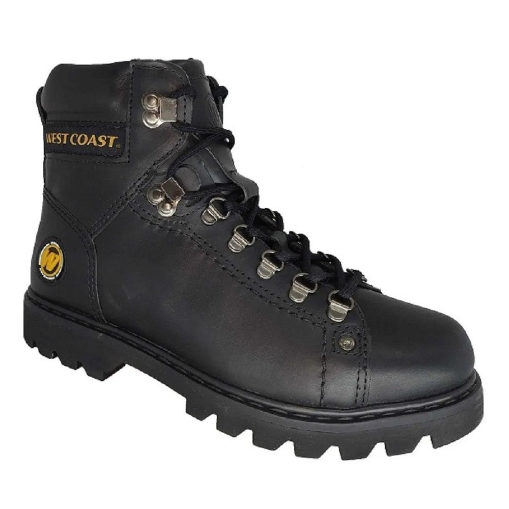 Coturno West Coast Worker Classic Preto 1