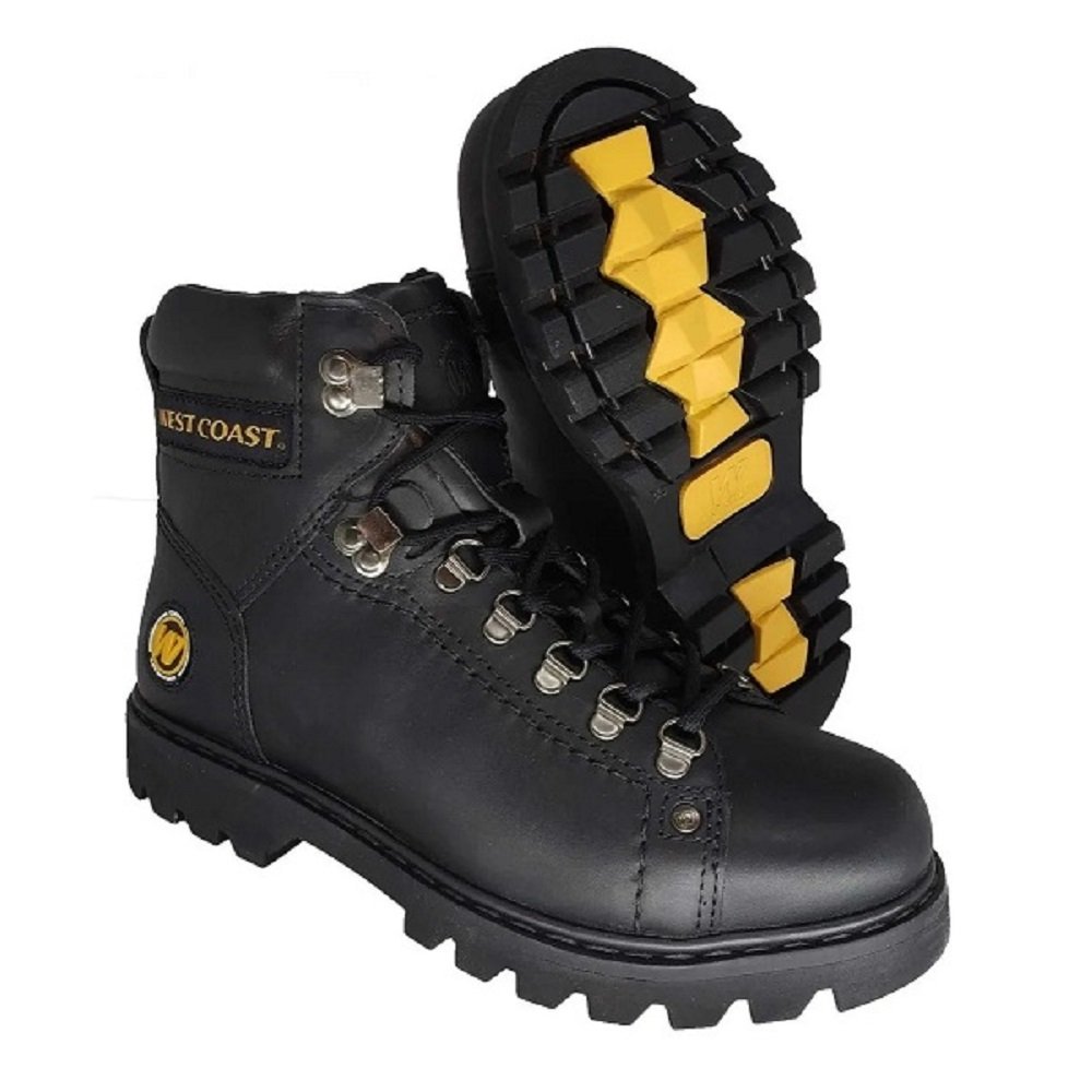 Coturno West Coast Worker Classic Preto 4
