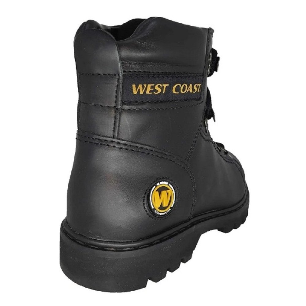 Coturno West Coast Worker Classic Preto 5
