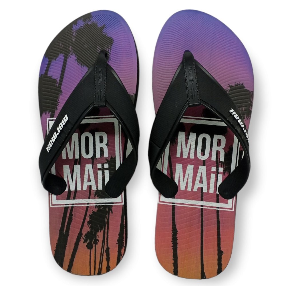 Chinelo Mormaii Tropical Pro II Dedo 11538 Preto 1