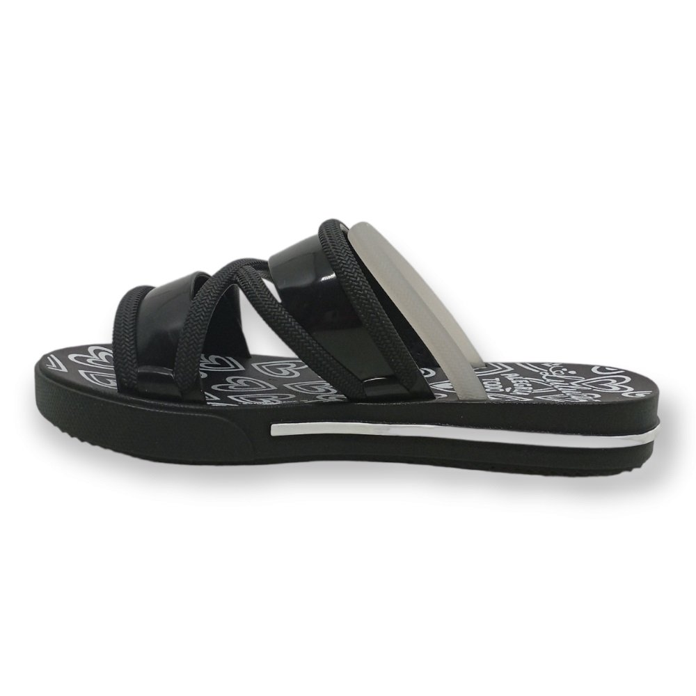 Sandália Infantil Menina Grendene Luluca By Me 22851 Preto 3