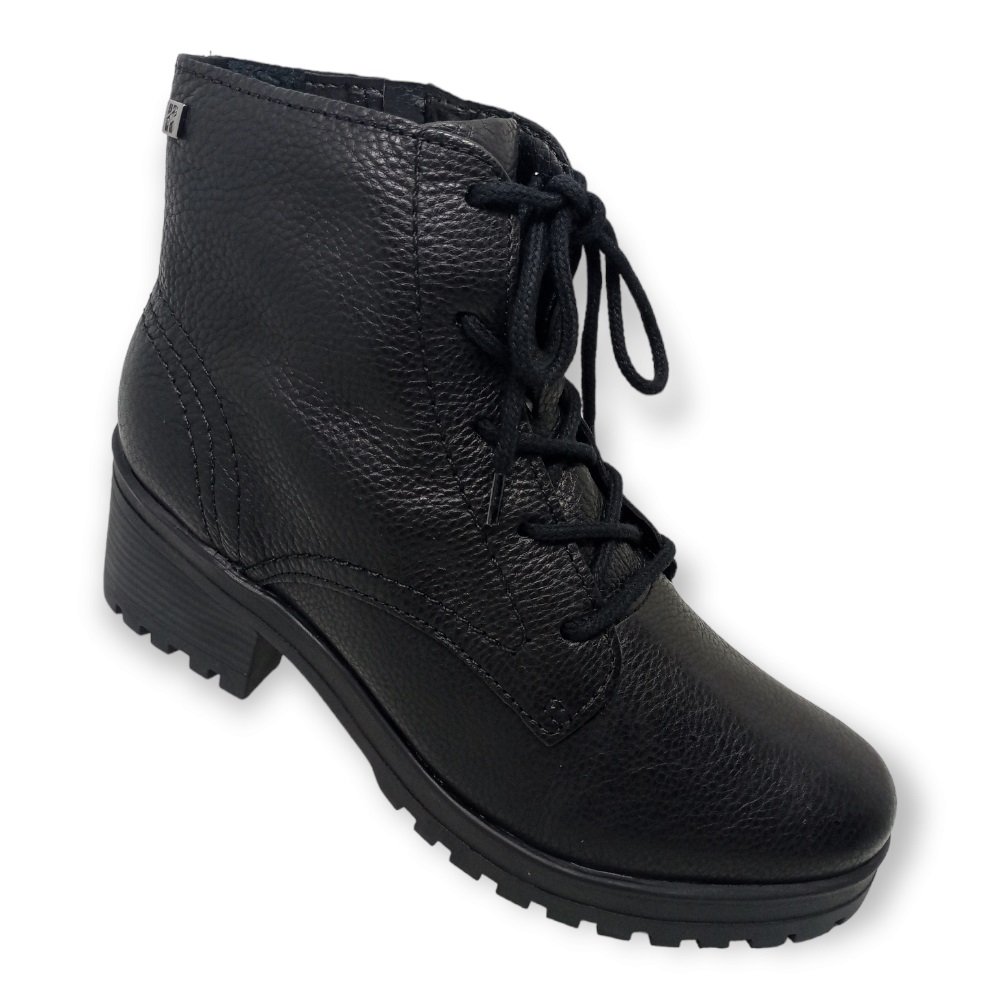 Coturno Couro Bottero 349101 Preto 1