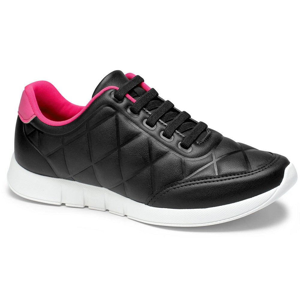 Tênis Jogging Mississipi Q8592-0002 Preto