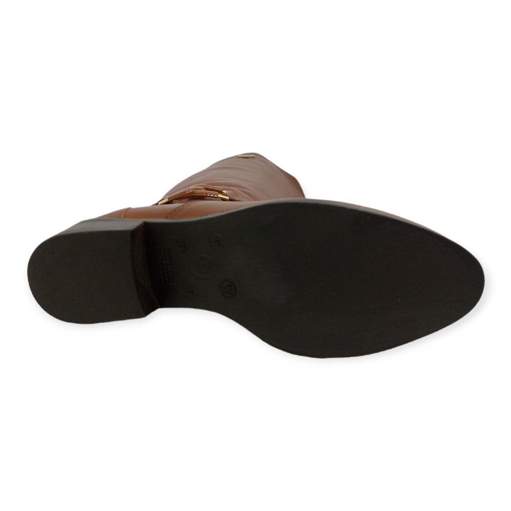 Bota Montaria Couro Bottero 345802-1 Conhaque Marrom 4