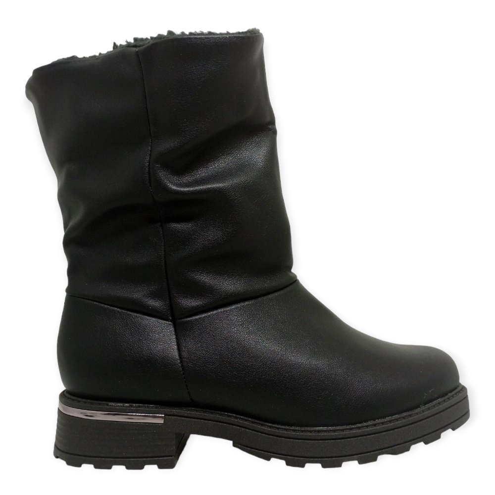 Bota Piccadilly Maxi 735013 Feminino Preto 2