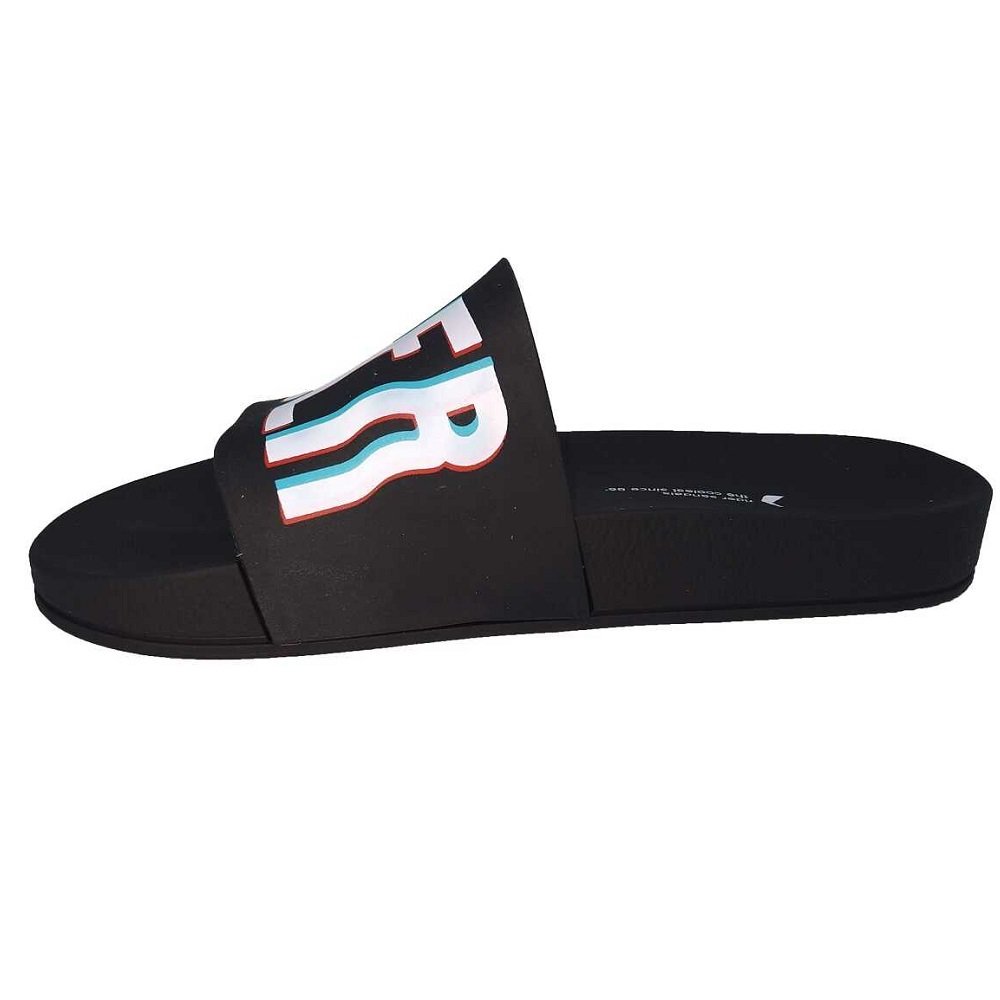 Chinelo Slide Infantil Menino Rider Full 86 Grendene 11499 Preto 3