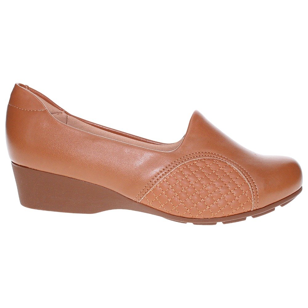 Sapato Anabela Modare 7014.229 Marrom 2