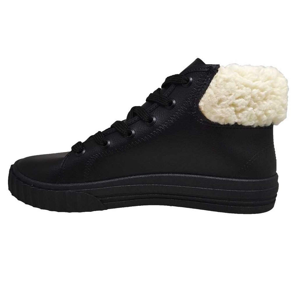 Tênis Feminino Adulto Moleca 5745.106 Preto 3