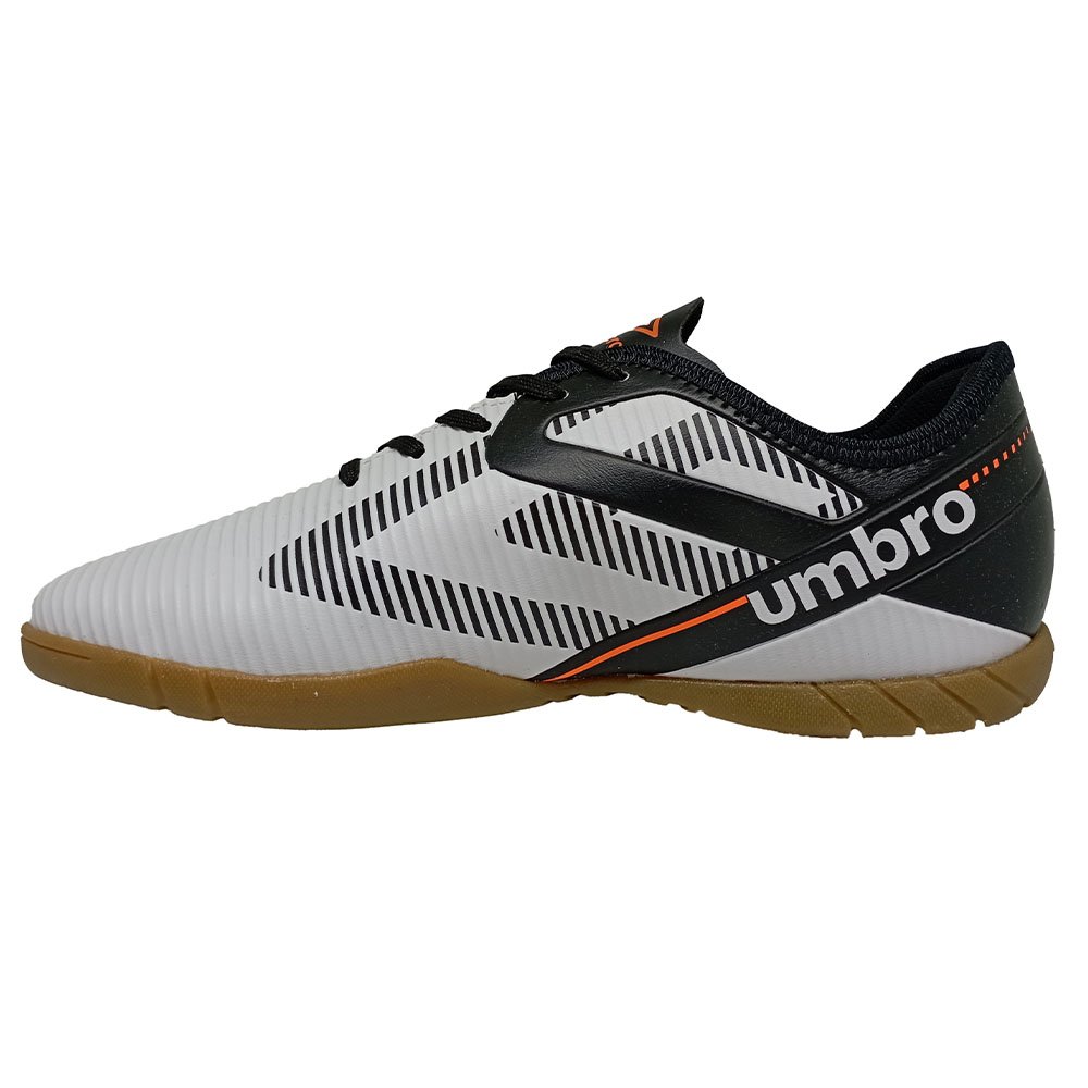 Chuteira Futsal Umbro Stride Branco/Preto Branco 3