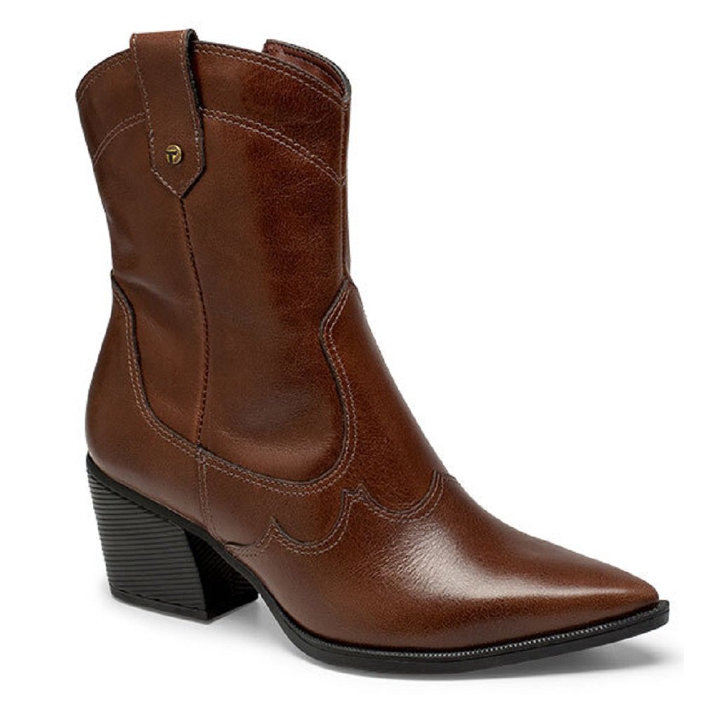 Bota Western Couro Tanara T7761