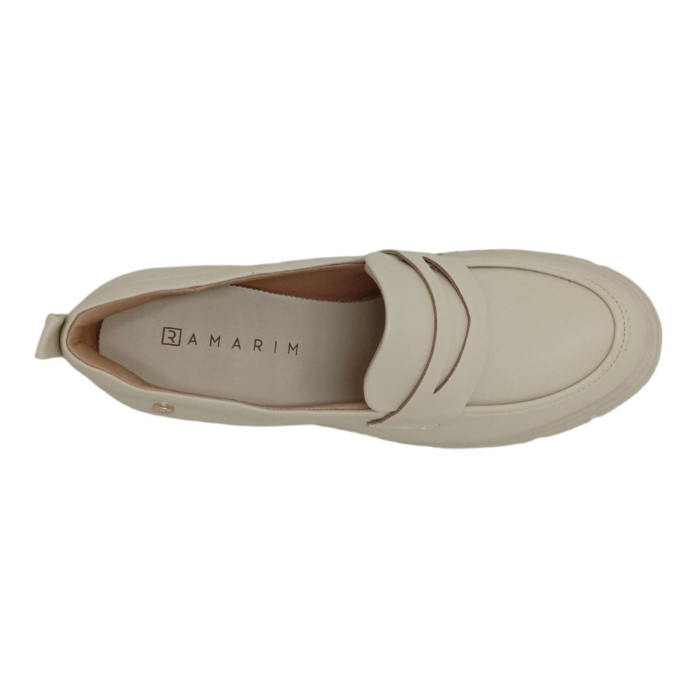 Sapato Mocassim Ramarim 2312101 Bege 5