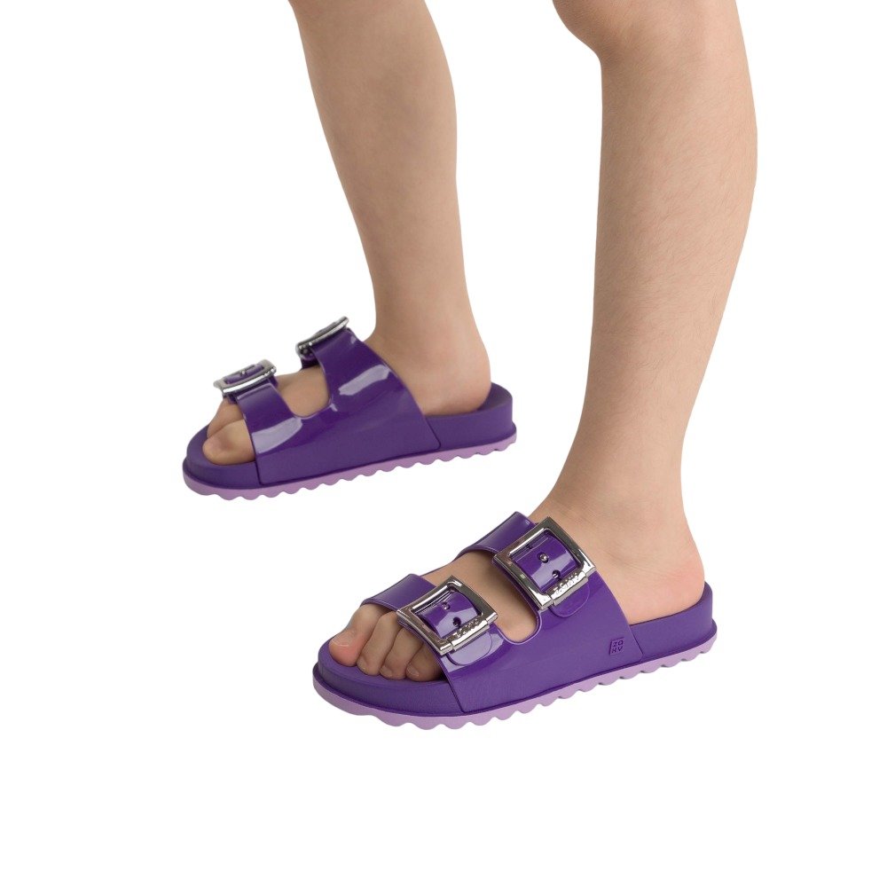 Tamanco Zaxy Partner Infantil Grendene 18913 Roxo 4