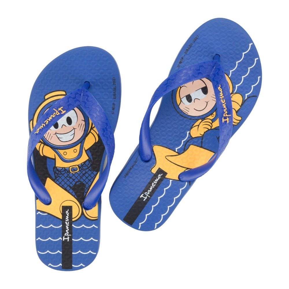 Chinelo Ipanema Turma da Mônica Grendene 26790 Azul 2