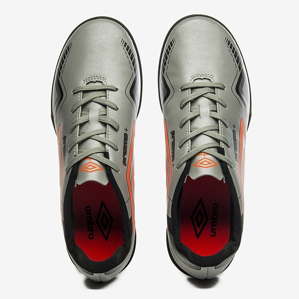 Chuteira Society Umbro Prisma U01FB00143 Cinza 4